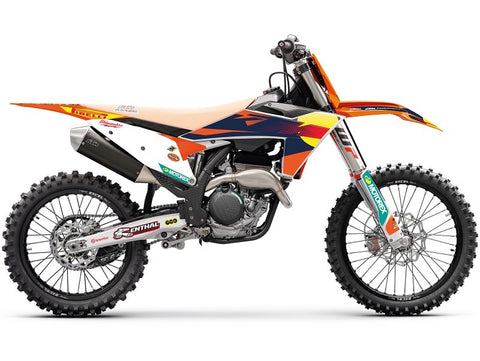 Kit de Autocolantes BLACKBIRD RÉPLICA FACTORY MXGP 2025 KTM SX/SX-F 23-24, EXC/EXC-F 24-25 1