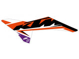 Kit de Autocolantes BLACKBIRD RACING DREAM 5 para KTM SX/SX-F 25-26, EXC/EXC-F 26 2