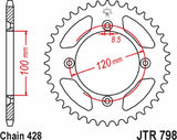 Cremalheira Aço JT para YAMAHA YZ 80 93-01, YZ 85 02-26