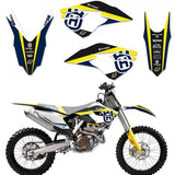 Kit de Autocolantes BLACKBIRD DREAM 4 HUSQVARNA TE 125/250/300 14-16, FE 250/350/450/501 14-16