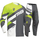 Conjunto THOR SECTOR CHECKER Charcoal/Acid 2024 - Camisola M ; Calças 32