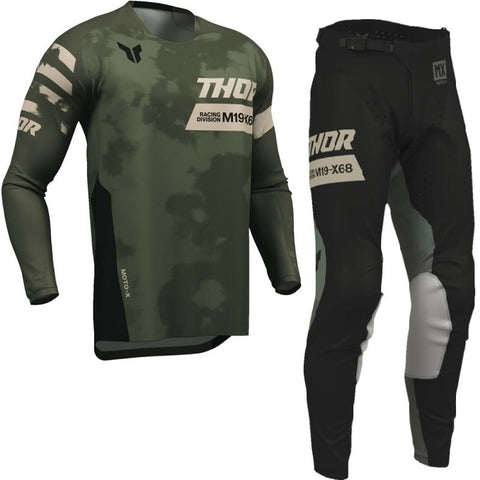 Conjunto THOR LAUNCHMODE BLEACH Black/Camo 2026