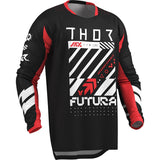 THOR LAUNCHMODE FUTURA Preto/Vermelho 2026 1