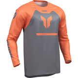 Conjunto THOR RIDEMODE MENACE Charcoal/Orange 2026 2