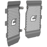 Grelha Frontal de Radiador CROSSPRO KTM 1290 SUPER ADVENTURE R 21-23, 1290 SUPER ADVENTURE S 21-23 INOX Escovado