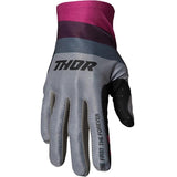 Luvas THOR ASSIST REACT Cinza/Roxo