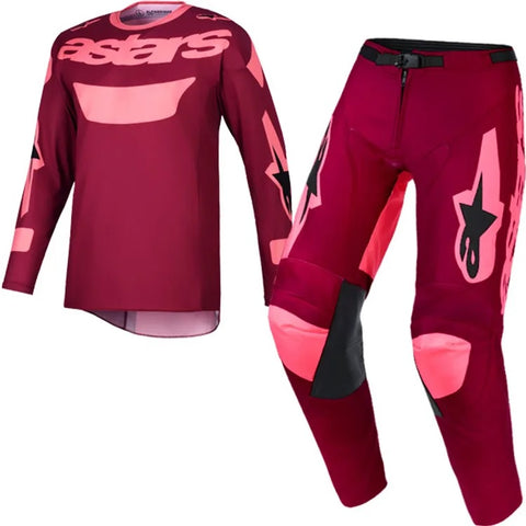 Conjunto ALPINESTARS RACER RIWAY Dark Red 2026 1