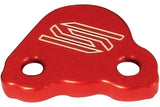 Tampa Reservatório Travão Traseiro SCAR KAWASAKI KX 125/250 03-08, KX 250F 04-24, KX 450F 06-24, KLX 450R 08-19, KX 250/450X 21-24 Vermelho