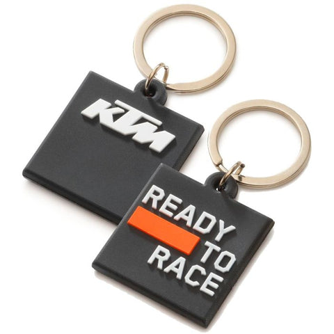 Porta-chaves KTM LOGO RUBBER KEYHOLDER Preto