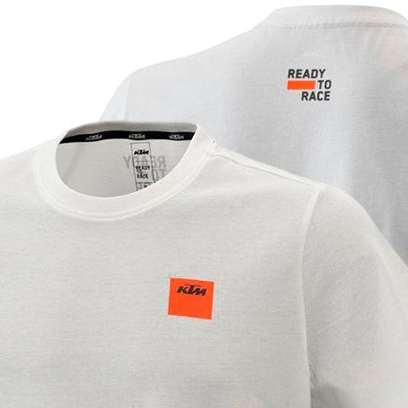 T-shirt KTM PURE RACING TEE Branco