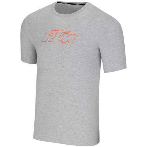 T-shirt KTM ESSENTIAL TEE LIGHT Cinza Claro 1