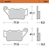 Pastilhas Travão Trás MOTO-MASTER ROADPRO SINTER 403402 1
