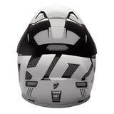 Capacete THOR SECTOR 2 CARVE BLACK/WHITE 2024