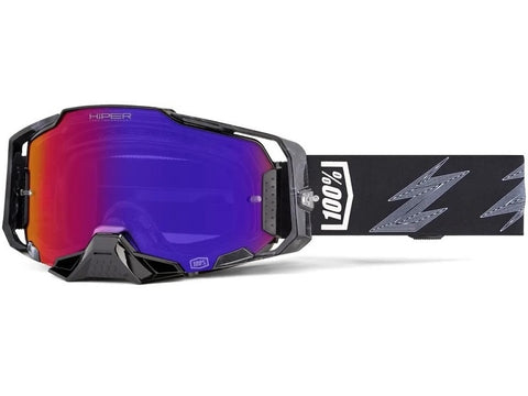 Óculos 100% ARMEGA CRENSHAW Lente HIPER Roxa Espelhado