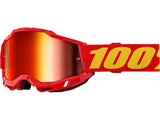 Óculos 100% ACCURI 2 RED 2024 (com Lente espelhada: 62€)