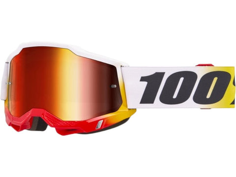 Óculos 100% ACCURI 2 TORKEN Lente Vermelho Espelhado