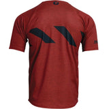 Camisola Curta BTT THOR ASSIST Vermelho/Preto 1