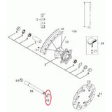 COLLAR NUT FRONT M16X1,5 WS=27