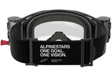 Óculos ALPINESTARS VISION 8 CORP Preto Lente Transparente ROLL-OFF