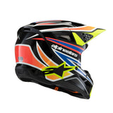 Capacete Infantil ALPINESTARS S-M3 WURX Preto/Amarelo/Azul 2026