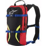 Mochila de Hidratação ALPINESTARS IGUANA Preto/Azul/Vermelho/Amarelo Flúor
