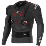 Peitoral Integral ALPINESTARS BIONIC PRO V3 PLASMA Preto/Vermelho/Branco