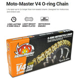 Kit Transmissão MOTO-MASTER SHERCO SE 250/300 2T 14-20, SEF 450 15-25, SEF 500 19-25 (Cremalheira Preta)