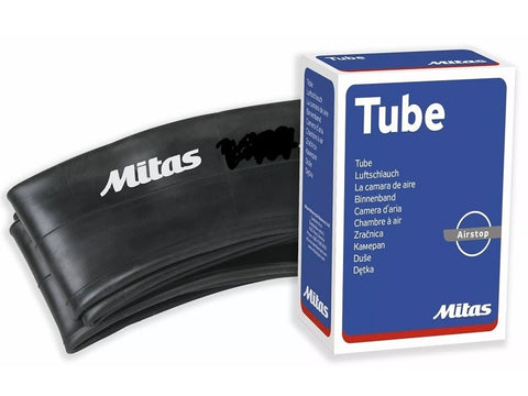 Câmara de Ar Reforçada 2mm MITAS 12 (60/100-12, 70/100-12, 80/100-12, 90/100-12, 100/90-12)