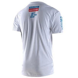 T-shirt TROY LEE DESIGNS TEAM GAS GAS Branco 1