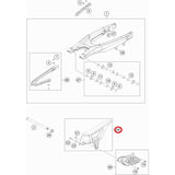 Kit de Proteção de Corrente Original KTM EXC/EXC-F 12-23