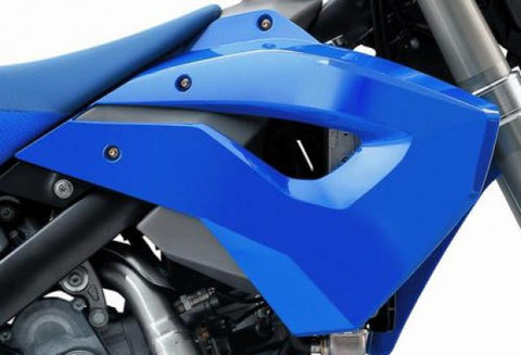 Tampas de Radiador Original HUSABERG 2T e 4T 09-12 Azul