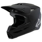 Capacete Infantil ALPINESTARS S-M3 SOLID BLACK 1