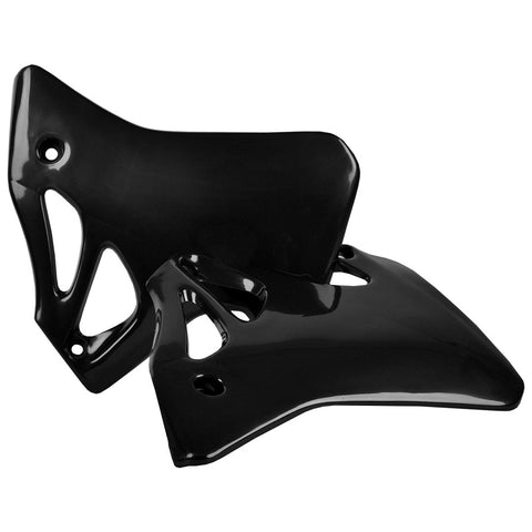 Tampas de Radiador/Depósito POLISPORT HONDA CR 125R 95-97, CR 250R 95-96 Preto
