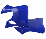 Tampas de Radiador/Depósito POLISPORT YAMAHA YZ 125 96-01, YZ 250 96-01 Azul