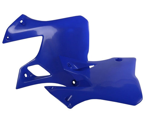 Tampas de Radiador/Depósito POLISPORT YAMAHA YZ 125 96-01, YZ 250 96-01 Azul