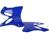 Tampas de Radiador/Depósito POLISPORT para YAMAHA YZ 125/250 02-14 Azul