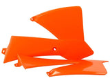 Tampas de Radiador/Depósito POLISPORT KTM SX 65 02-08 Laranja
