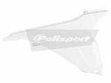 Tampa Caixa Filtro Ar (par) POLISPORT KTM SX 125/150 e SX-F 250/350/450 13-15, SX 250 13-16 Branco 1