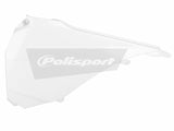 Tampa Caixa Filtro Ar (par) POLISPORT KTM SX 125/150 e SX-F 250/350/450 13-15, SX 250 13-16 Branco 2
