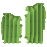 Deflectores de Radiador POLISPORT KAWASAKI KX 250 F 21-24, KX 450 F 16-23 Verde
