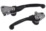 Par Manetes Articuladas INQUEBRÁVEIS POLISPORT PIVOT FANTIC XE/XX 125 21-23, XX 250 22-23, XXF 250/450 22-23 Azul ou Preto
