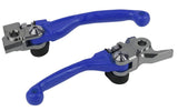 Par Manetes Articuladas INQUEBRÁVEIS POLISPORT PIVOT FANTIC XE/XX 125 21-23, XX 250 22-23, XXF 250/450 22-23 Azul ou Preto
