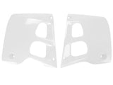 Tampas de Radiador/Depósito POLISPORT HONDA CR 125R 91-92, CR 250R 90-91 Branco