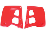 Tampas de Radiador/Depósito POLISPORT HONDA CR 125R 91-92, CR 250R 90-91 Vermelho