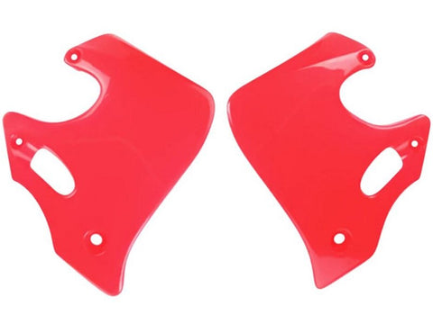 Tampas de Radiador/Depósito POLISPORT HONDA CR 125R 93-94, CR 250R 92-94 Vermelho