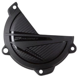 Protecção Tampa Embraiagem POLISPORT KTM SX-F 250/350/450 23-25 Preto