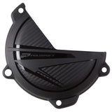 Protecção Tampa Embraiagem POLISPORT KTM EXC 250/300 24-25 Preto