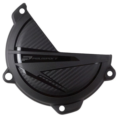Protecção Tampa Embraiagem POLISPORT HUSQVARNA TE 250/300 24-25 Preto