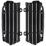 Deflectores de Radiador POLISPORT KTM EXC 150/250/300 24-25, EXC-F 250/350/450/500 24-25 Preto