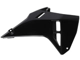Tampas de Radiador/Depósito POLISPORT HONDA CRF 250R 25-26, CRF 450R 25-26 Preto (Par)